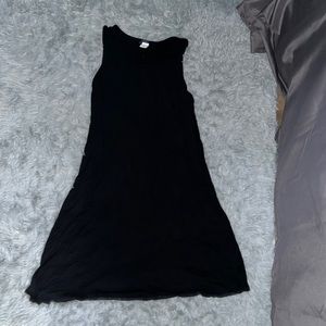 Black old navy tank top dress